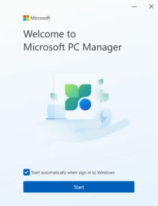 Microsoft PC Manager